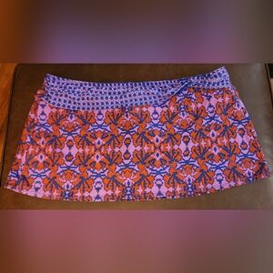 Antonio Melani swim skirt bottom, size large, Atlantis